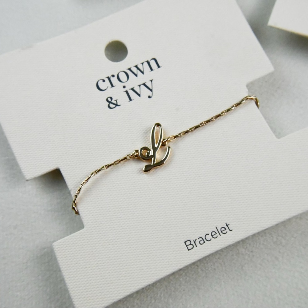 Crown & Ivy Gold Bracelet